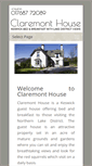 Mobile Screenshot of claremonthousekeswick.co.uk